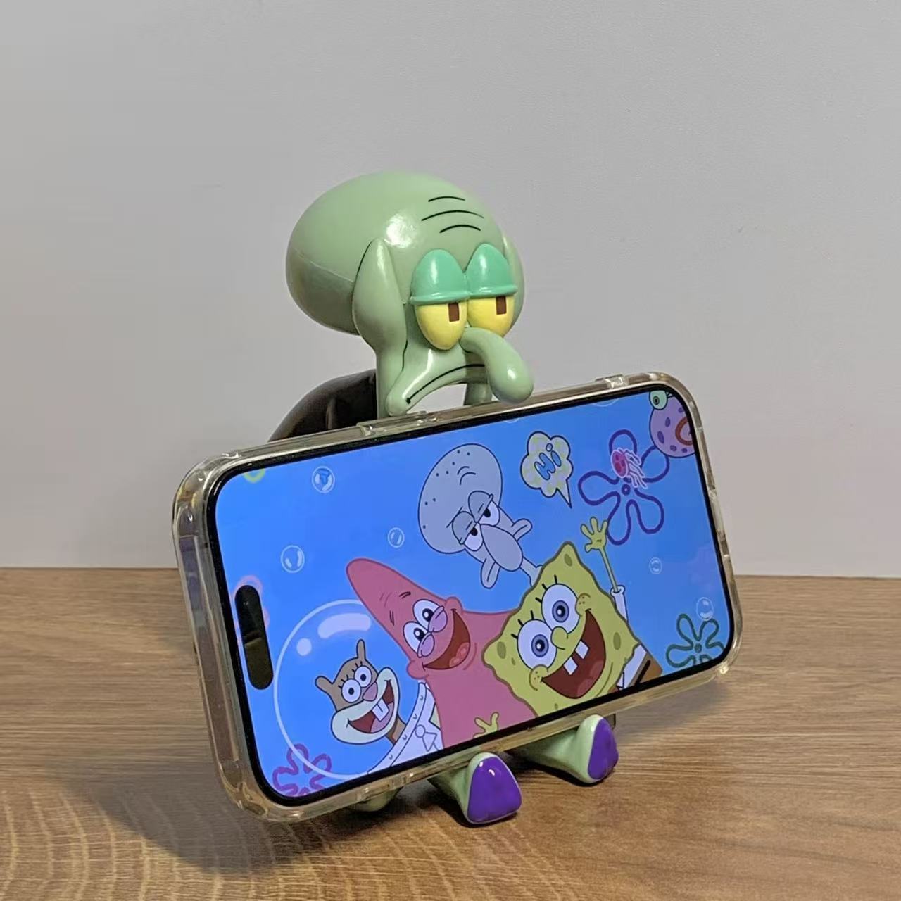 Phone Accessories Officeworks - Anime SpongeBo Octopus Shaped Phone Holder
