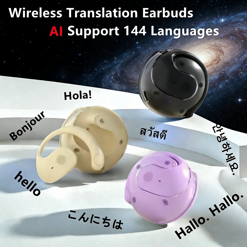 Phone Accessories Amazon - Translation Earbuds - 144 Languages &