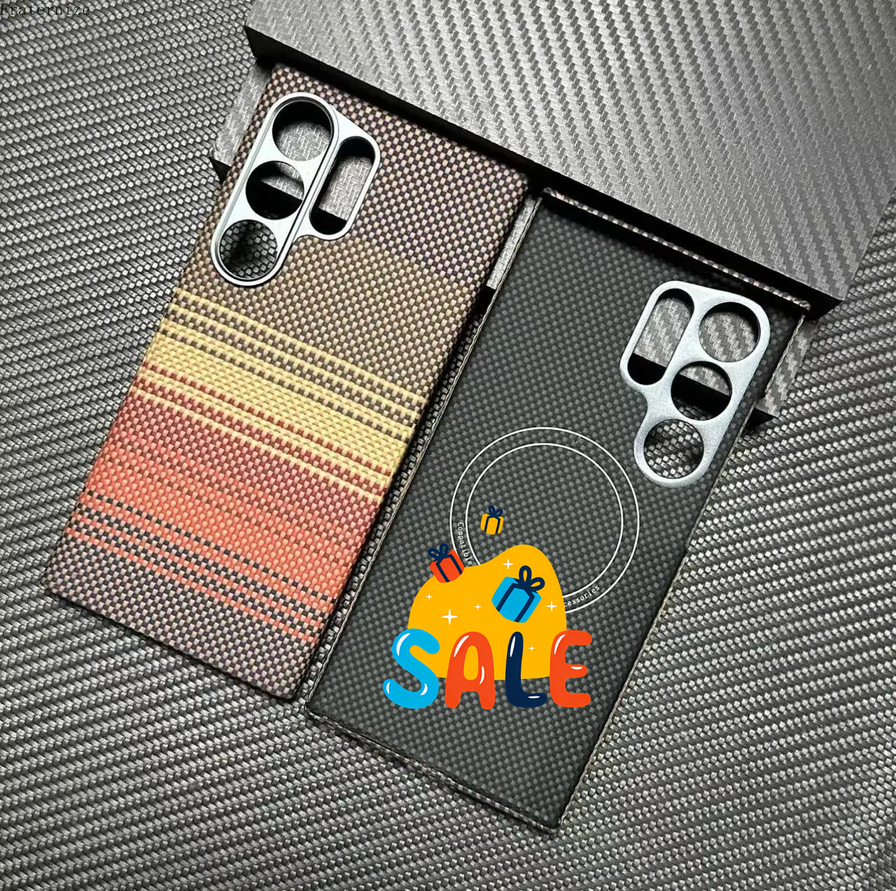 New Genuine Carbon Aramid Fibe – Phone Accessories For Android Bewertung und Preis
