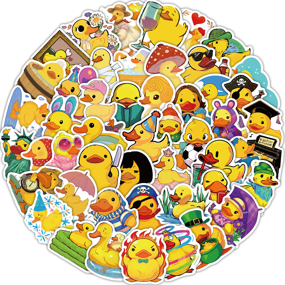 50PCS Cute Yellow Duck Creativ – Yellow Phone Accessories Bewertung und Preis