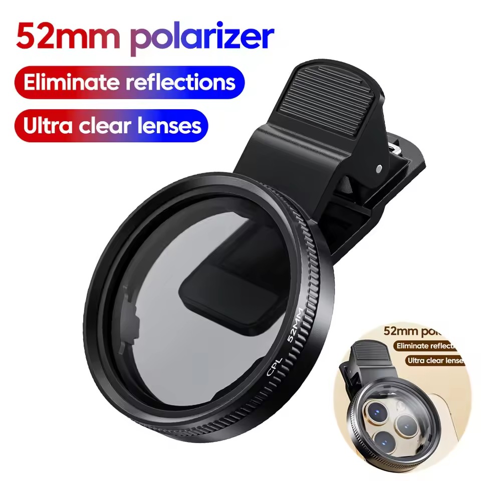 MINI 52mm Clip-on Phone Filter – Lens Camera Clip Bewertung und Preis