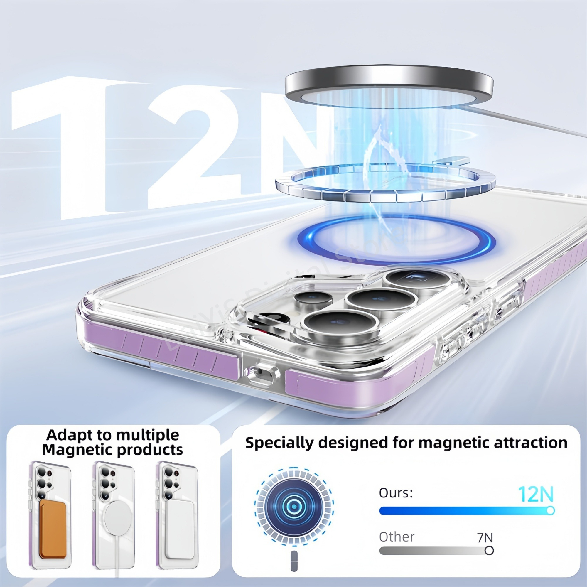 Transparent For Magsafe Phone  – Yellow Phone Accessories Bewertung und Preis