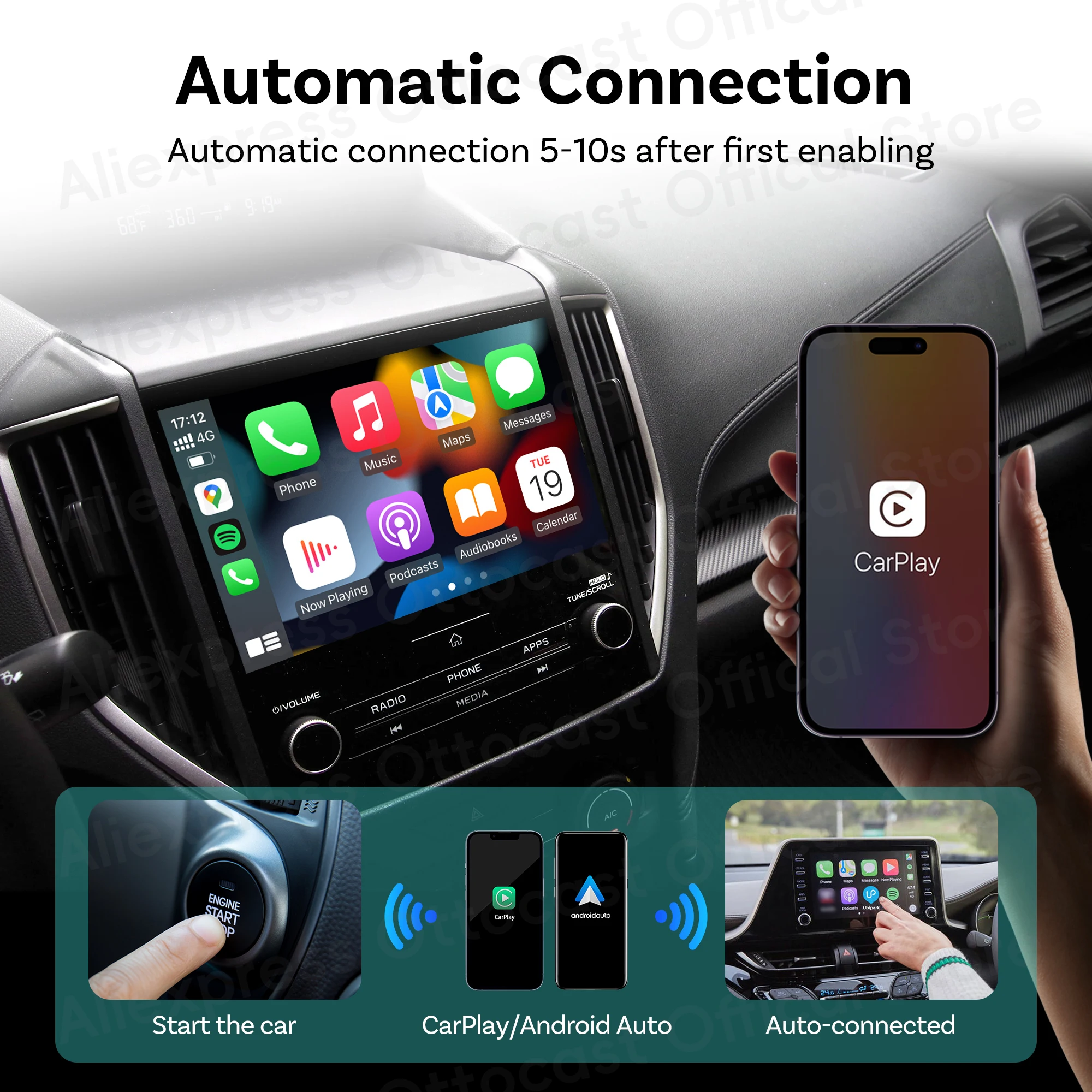 2026 New OTTOCAST MINI Wireles – Phone Accessories For Android Bewertung und Preis