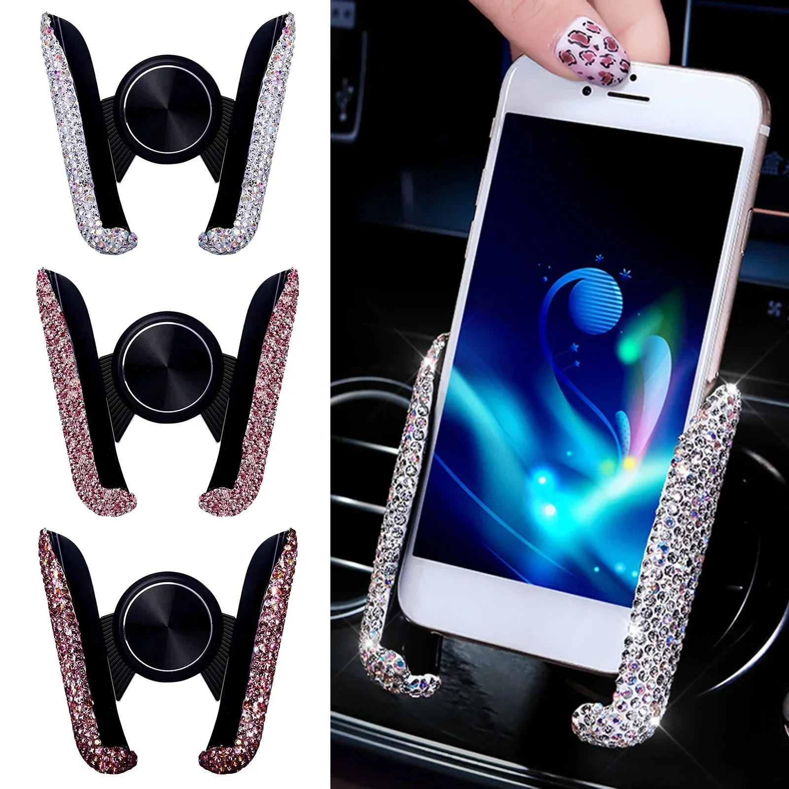 NEW Car Phone Holder Diamond C – Phone Accessories For Android Bewertung und Preis