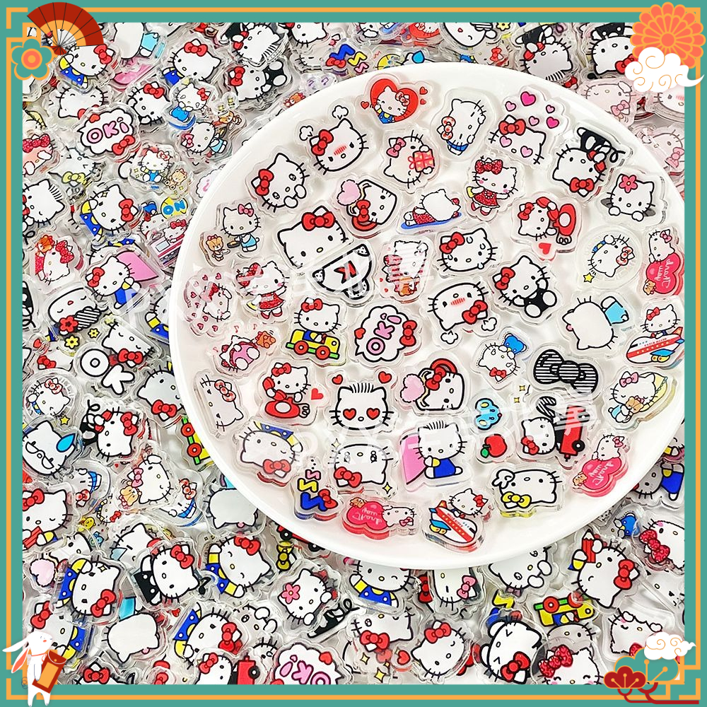100PCS OF 2cm Mini HelloKitty  – Phone Accessories Toys Bewertung und Preis