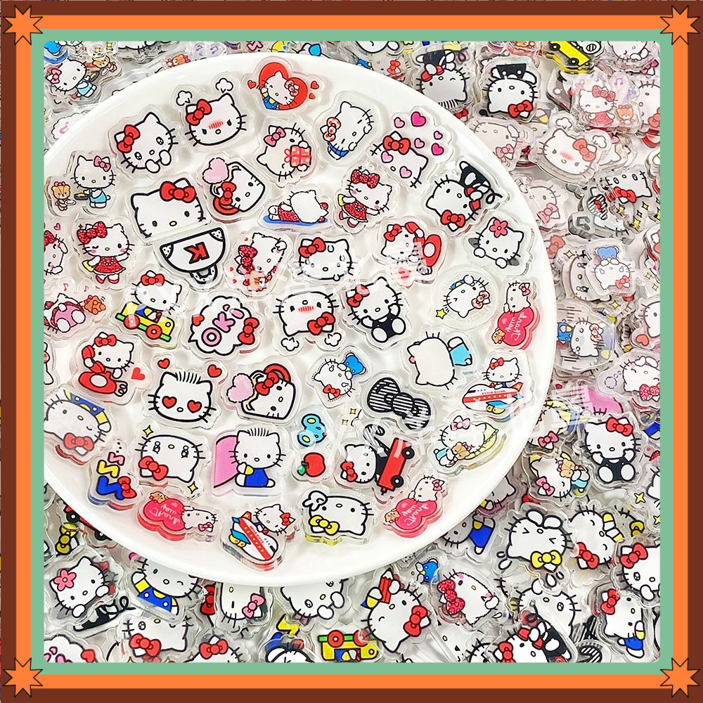 100PCS OF 2cm Mini HelloKitty  – Phone Accessories Toys Bewertung und Preis