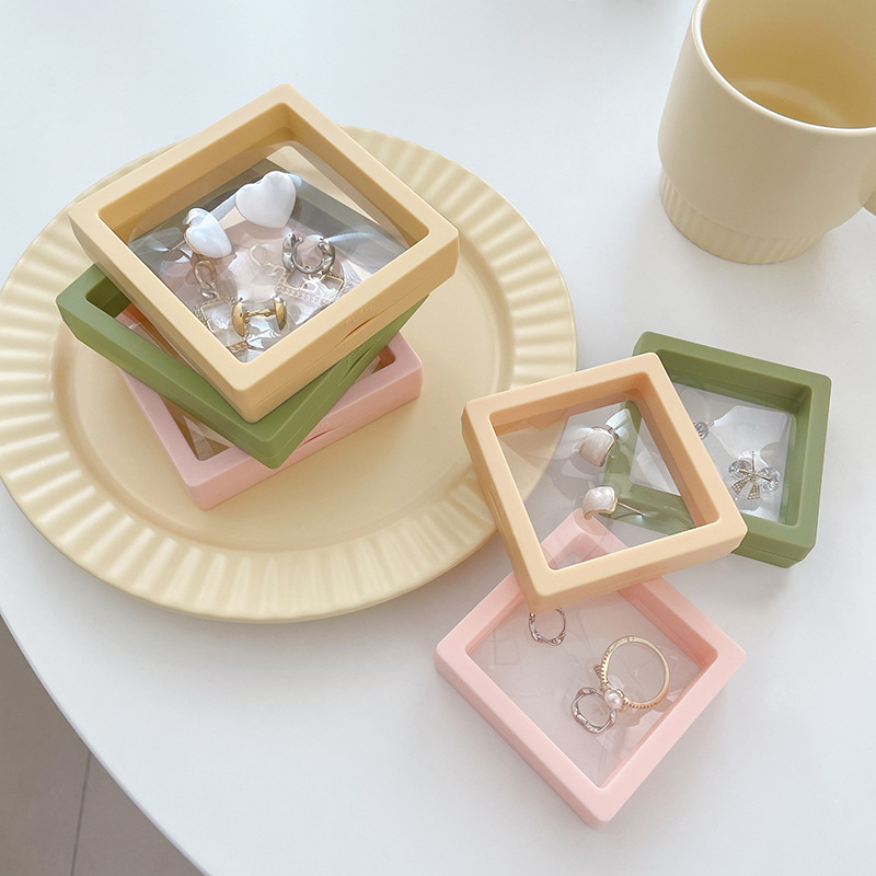 10pcs/lot Plastic Jewelry Box  – Yellow Phone Accessories Bewertung und Preis