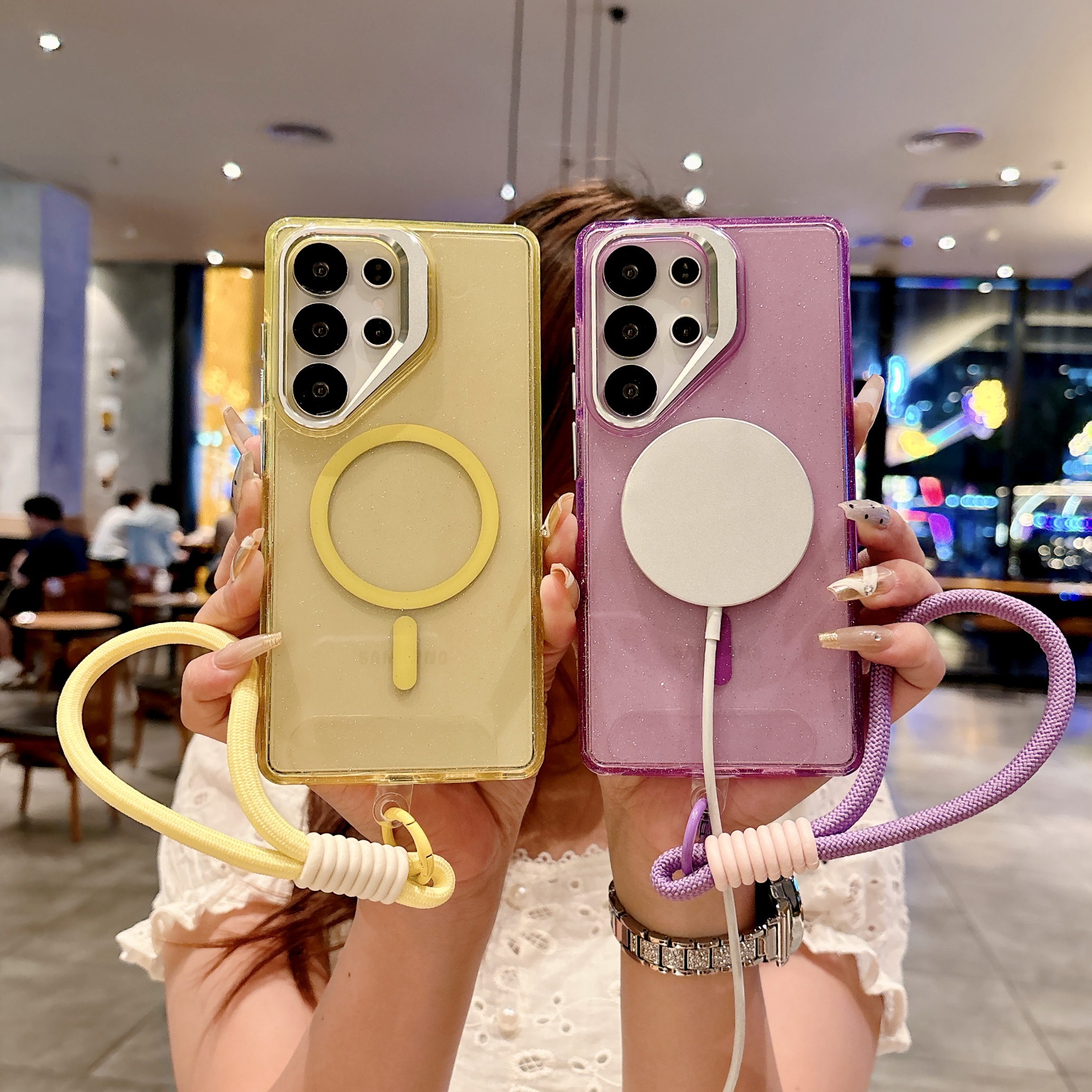 Hand Strap invisible Lens Stan – Yellow Phone Accessories Bewertung und Preis