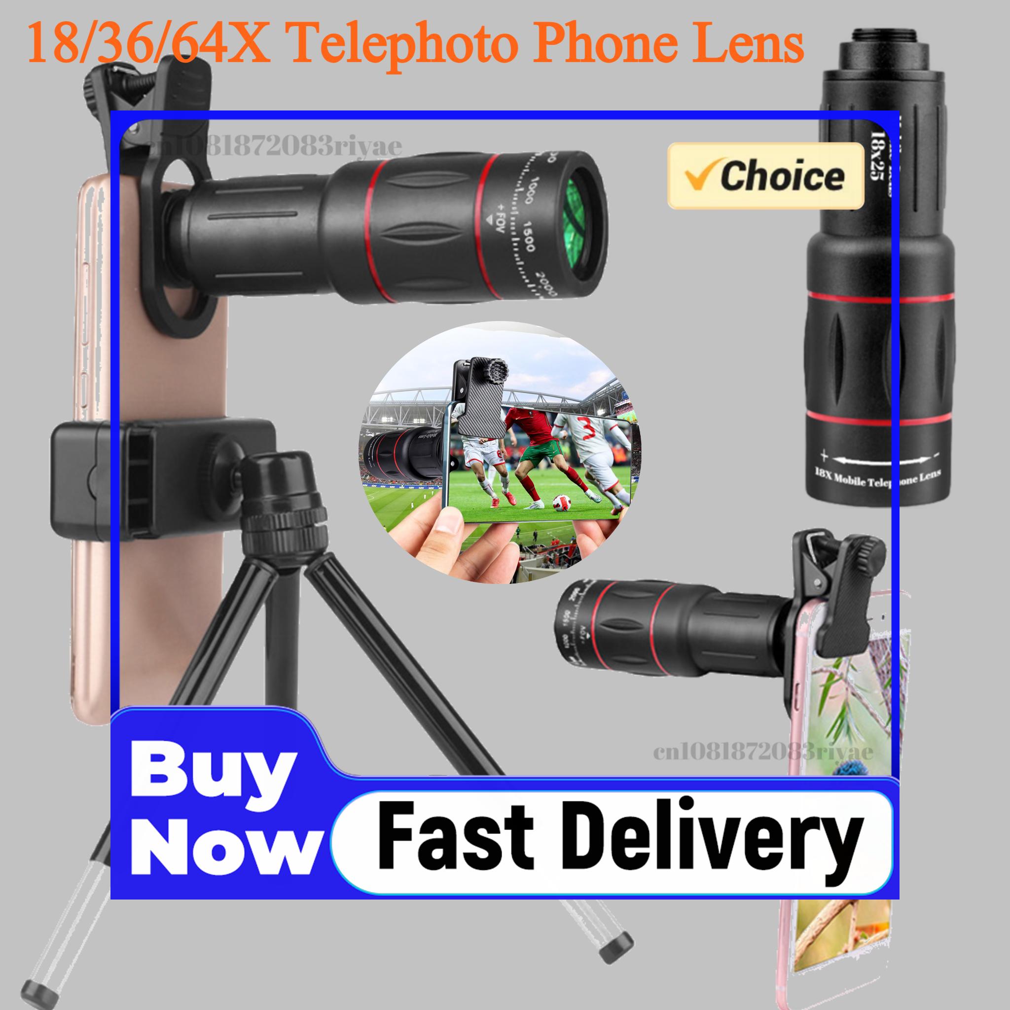 18/36/64X Telephoto Phone Lens – Lens Camera Clip Bewertung und Preis