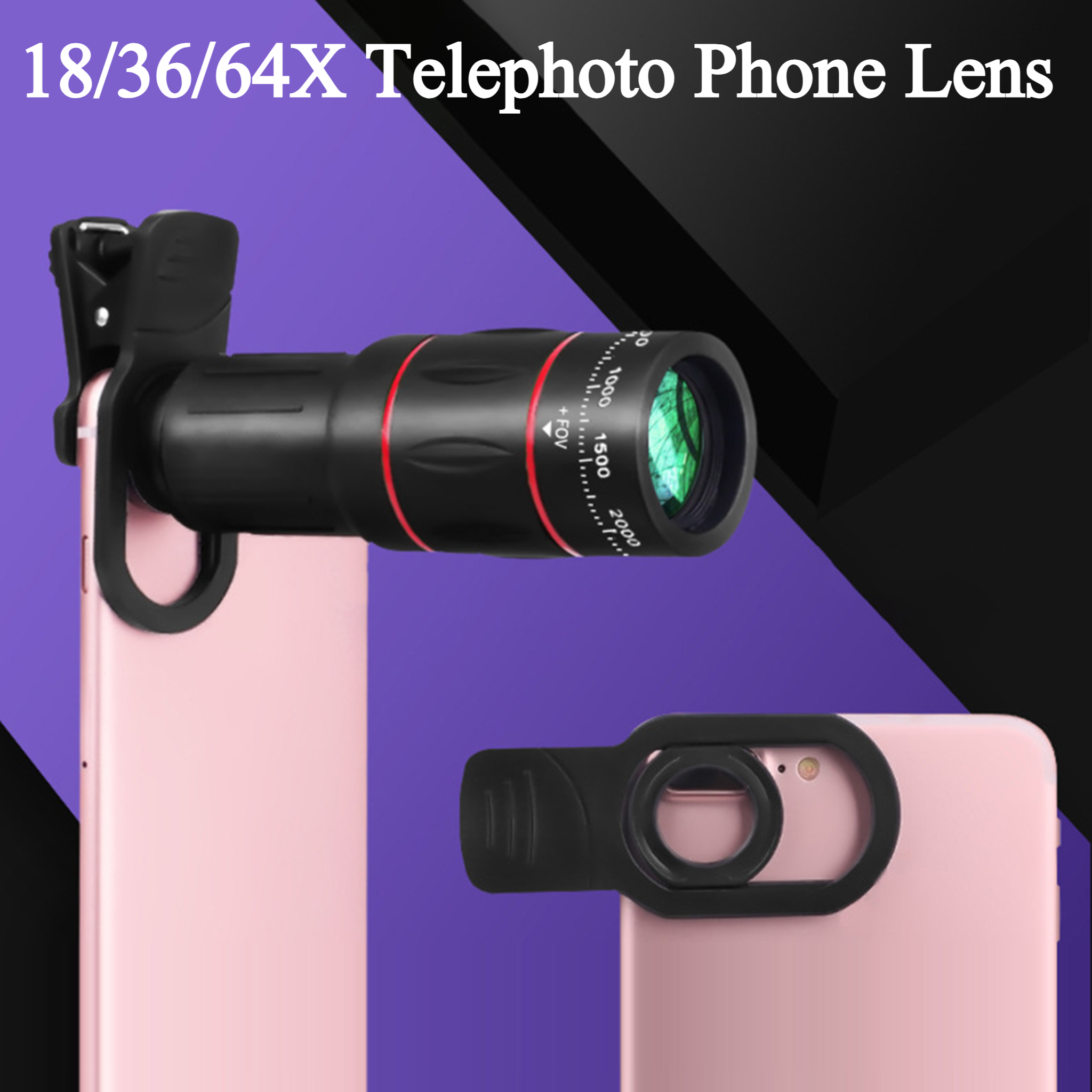 18/36/64X Telephoto Phone Lens – Lens Camera Clip Bewertung und Preis