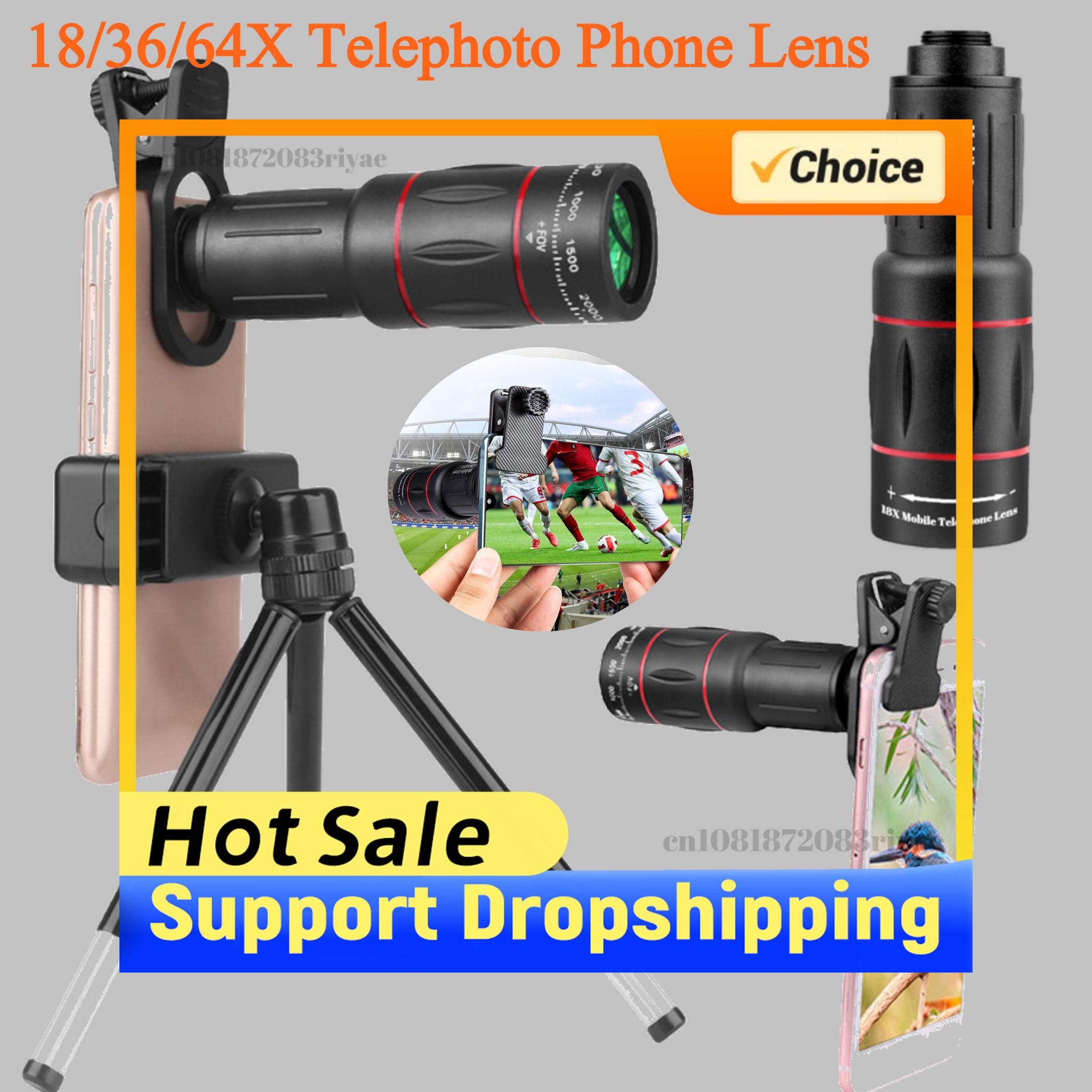 18/36/64X Mobile Phone Camera  – Lens Camera Clip Bewertung und Preis