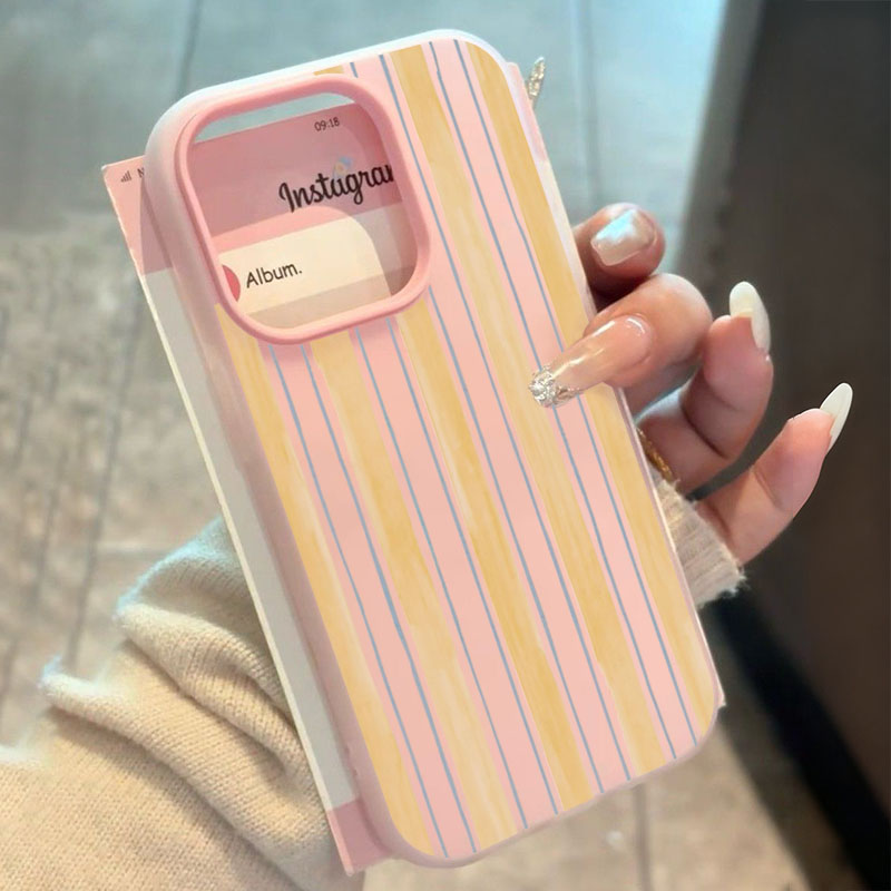 Stylish Yellow Striped Phone C – Yellow Phone Accessories Bewertung und Preis
