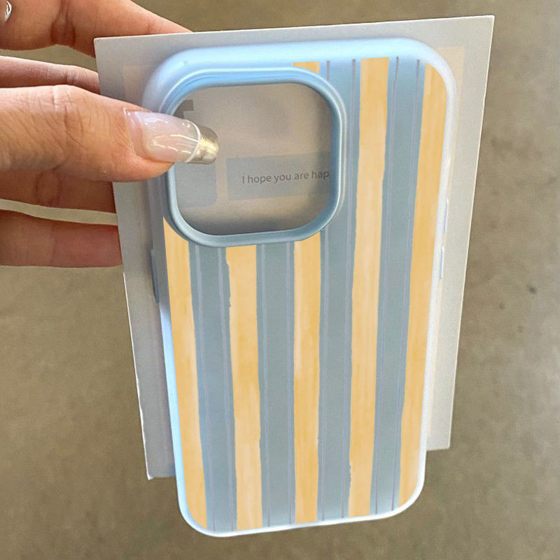 Stylish Yellow Striped Phone C – Yellow Phone Accessories Bewertung und Preis