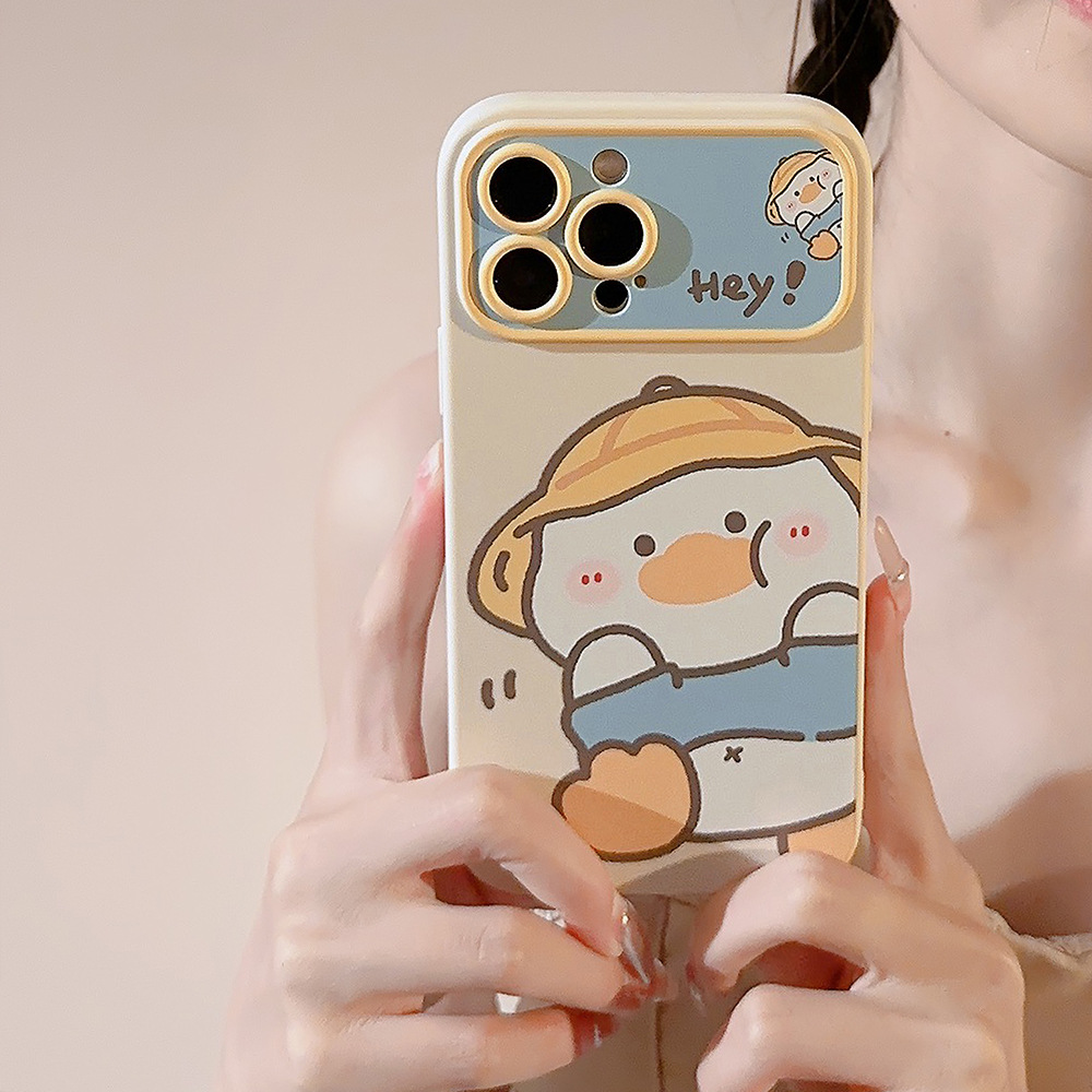 Korean Cartoon Yellow Duck Pho – Yellow Phone Accessories Bewertung und Preis