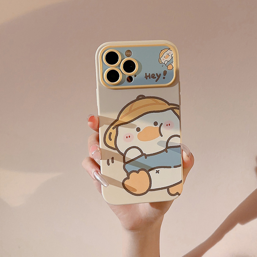 Korean Cartoon Yellow Duck Pho – Yellow Phone Accessories Bewertung und Preis