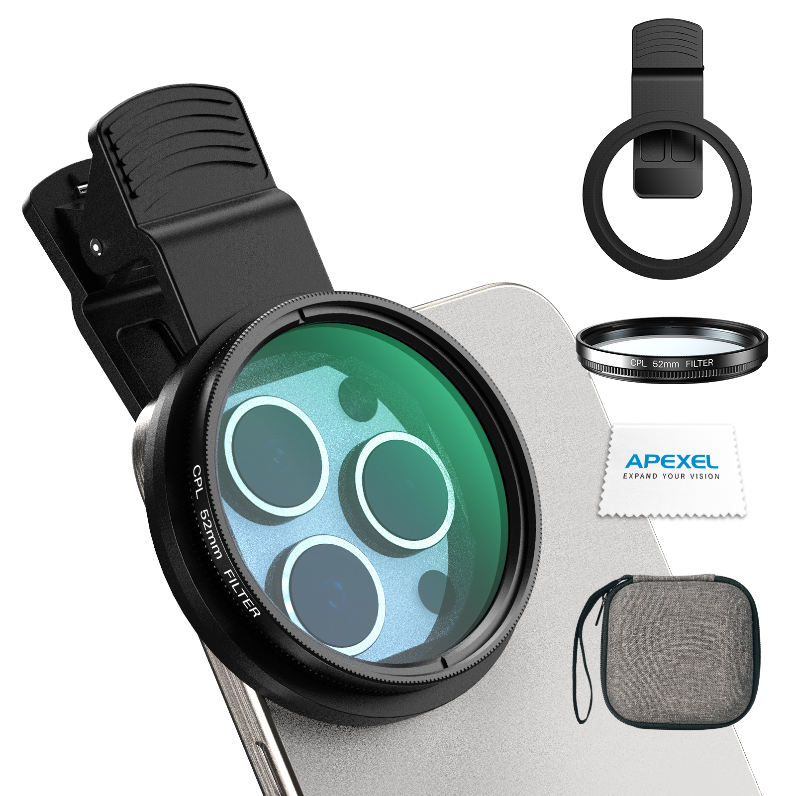 APEXEL 52mm HD Filter Lens Kit – Lens Camera Clip Bewertung und Preis