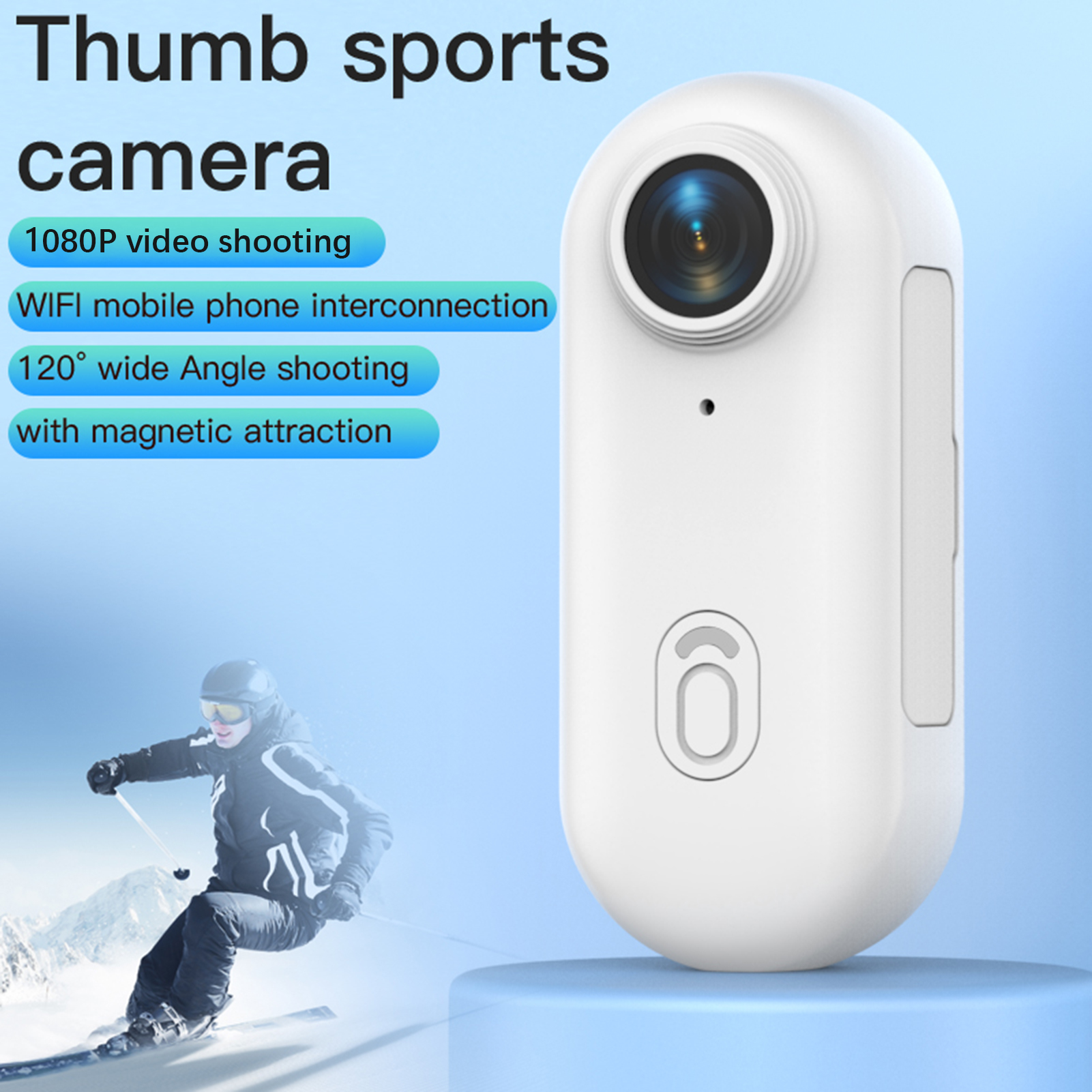 1080P Tiny Action Camera WiFi  – Lens Camera Clip Bewertung und Preis