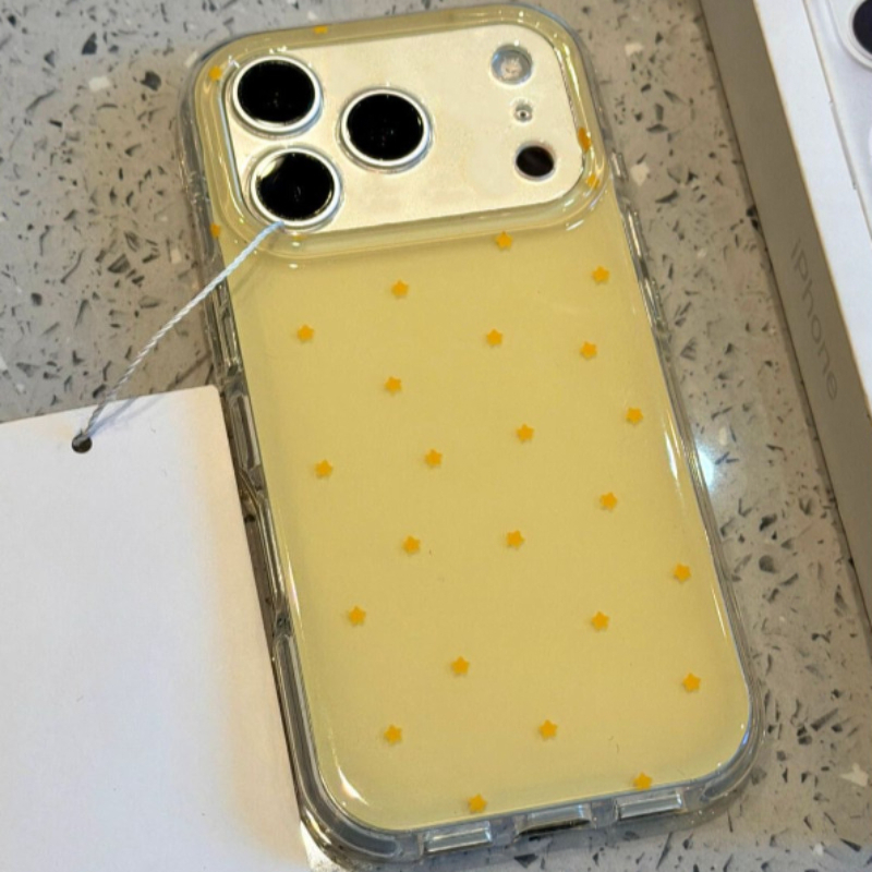 Fashion Yellow Star Pattern Ph – Yellow Phone Accessories Bewertung und Preis