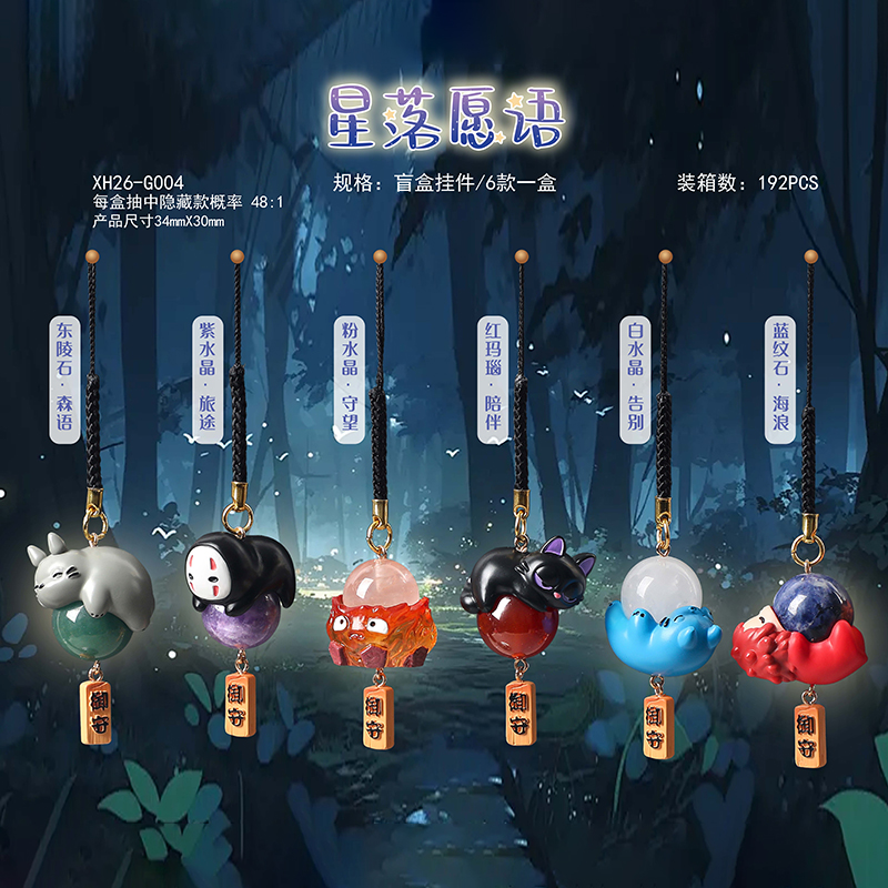 Hayao Miyazaki Blind Box Natur – Phone Accessories Blind Box Bewertung und Preis