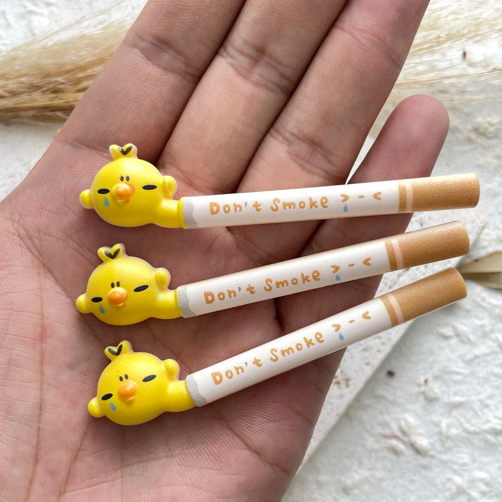 2pcs yellow chicken don't smok – Yellow Phone Accessories Bewertung und Preis