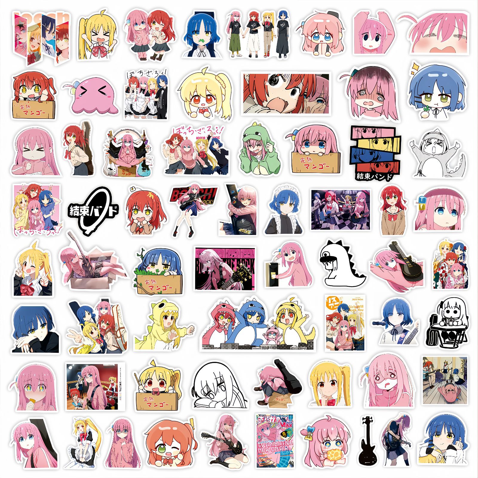 50Pcs Anime BOCCHI THE ROCK! S – Phone Accessories Toys Bewertung und Preis