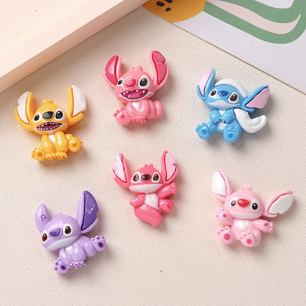 6pcs/lot Stitch Resin Hair Cli – Phone Accessories For 11 Year Old Girl Bewertung und Preis