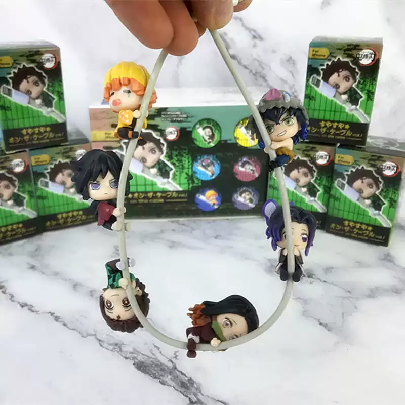 Demon Slayer Anime figure cabl – Phone Accessories Blind Box Bewertung und Preis