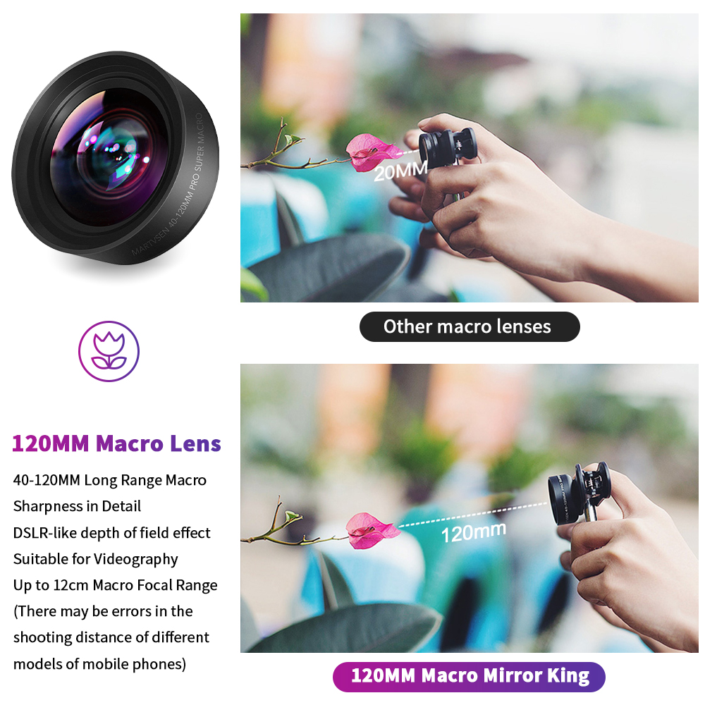 MARTVSEN 120MM Macro Lens, Pro – Lens Camera Clip Bewertung und Preis